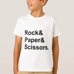 T-shirt Pierre Feuille Ciseaux   Jeu de Hasard