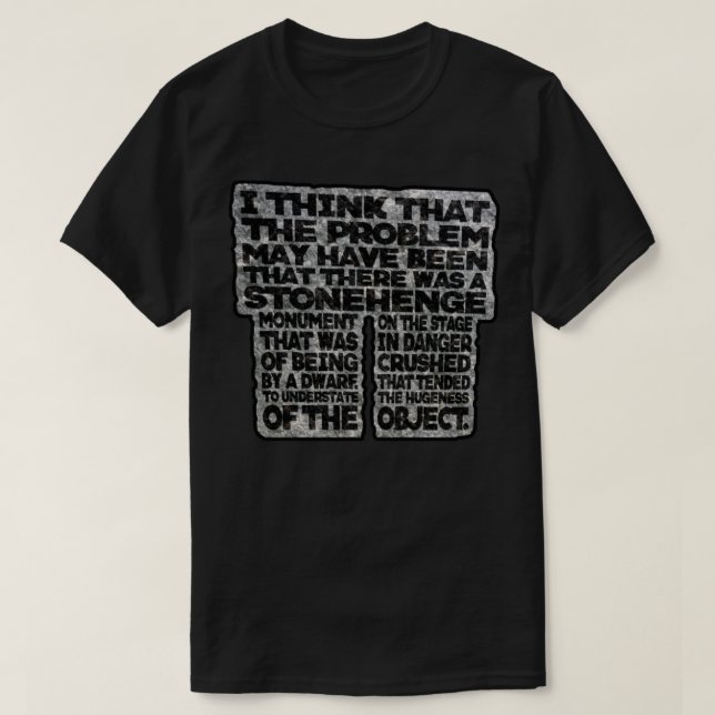 T-shirt Pierre Henge (Design devant)