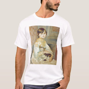 T-shirt Pierre un Renoir Julie Manet avec le chat