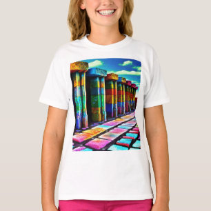 T-shirt Pierres psychédéliques