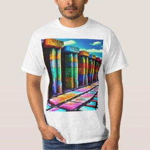 T-shirt Pierres psychédéliques