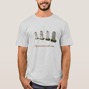 T-shirt - pierres tombales