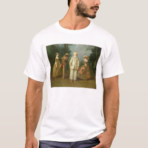 T-shirt Pierrot et harlequin