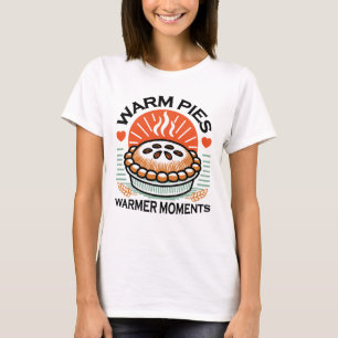 T-shirt Pies chaudes Moments plus chauds - Conception d'au