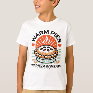 T-shirt Pies chaudes Moments plus chauds - Conception d'au