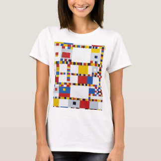 T-shirt piet mondrian , victory.boogie-woogie