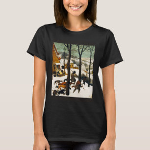 T-shirt Pieter Bruegel L'Ancien Les Chasseurs dans la neig