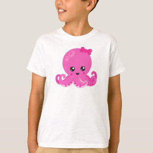 T-shirt Pieuvre mignonne, Petite pieuvre, Pieuvre bébé, Co
