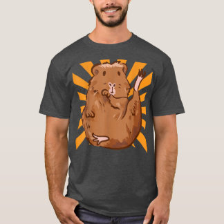 T-shirt Pig3710 de Guinée Kawaii