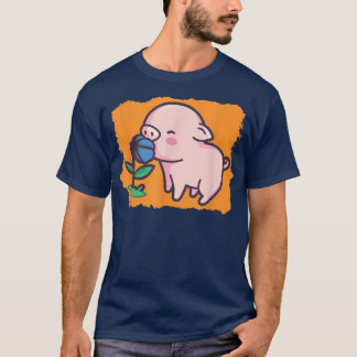 T-shirt Pig Art I Cartoon Pig I Cute Pig I Kids Pig 4393