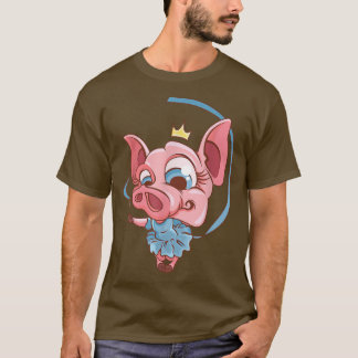 T-shirt Pig Ballet Dancer 4395