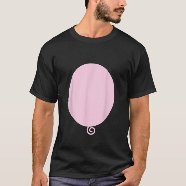 T-shirt Pig Belly  Funny Cute DIY Halloween Costume Men Wo (Devant)