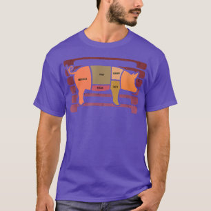 T-shirt Pig Delicious Juicy Bacon