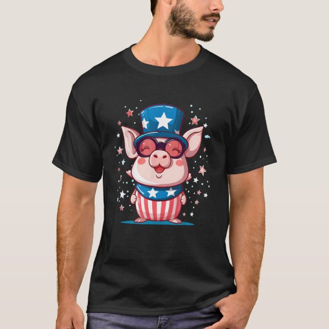 T-shirt Pig Pursuit for Hog Hunting and Hog Assassin 2 (Devant)