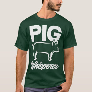 T-shirt Pig Whisperer Funny Pig Lover Premium 4925