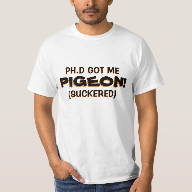 T-SHIRT PIGEON (Devant)