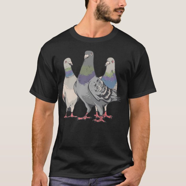 T-shirt Pigeon (Devant)