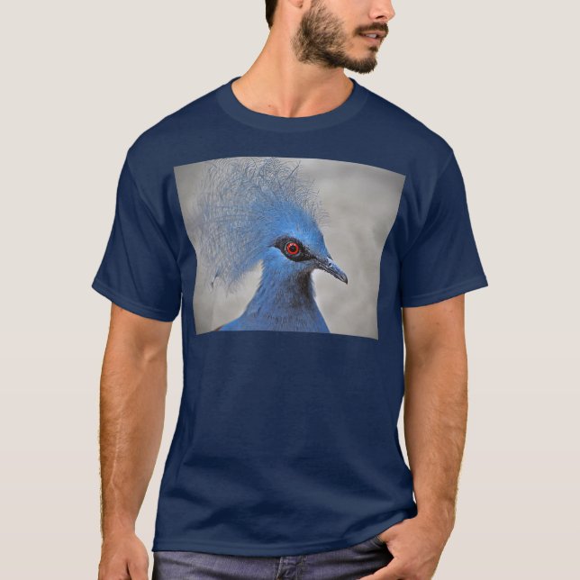 T-shirt Pigeon 2 couronné (Devant)