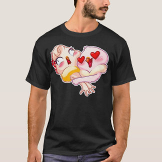 T-shirt Pigeon amoureux 2