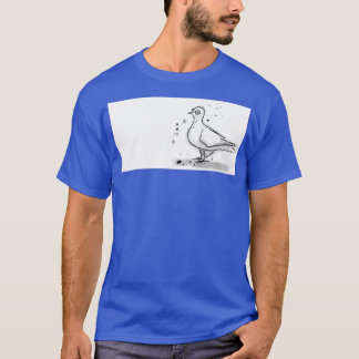 T-shirt Pigeon brut 1