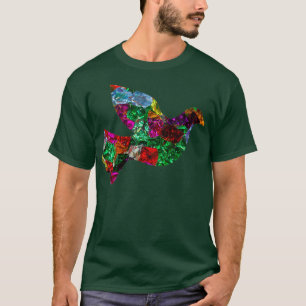 T-shirt Pigeon Cool Breeder Pigeon Racing Cadeau