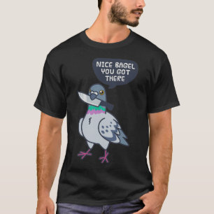 T-shirt Pigeon Cute Avec Couteau 8
