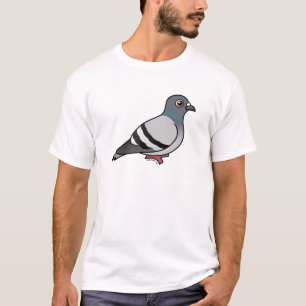 T-shirt Pigeon de roche mignon