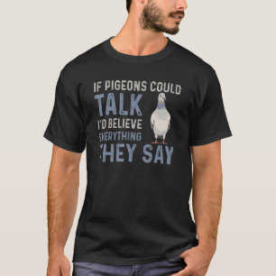 T-shirt Pigeon Dire Amour Racing Homer