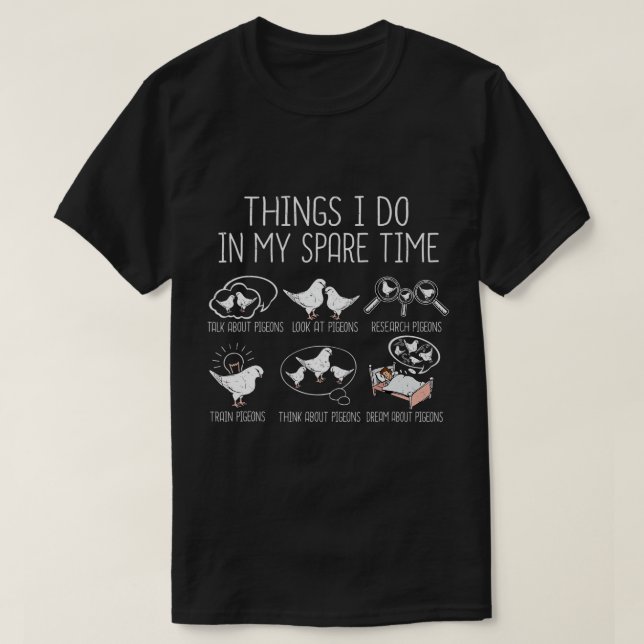 T-shirt Pigeon Élevage Hommes Pigeon Racine Lover King Pig (Design devant)