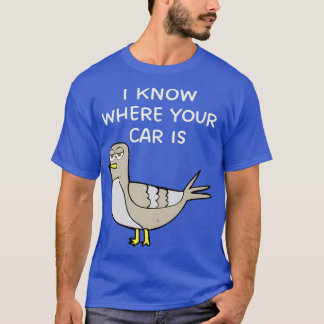 T-shirt Pigeon en colère