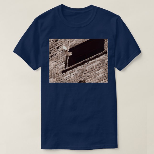 T-shirt Pigeon en vol (Design devant)