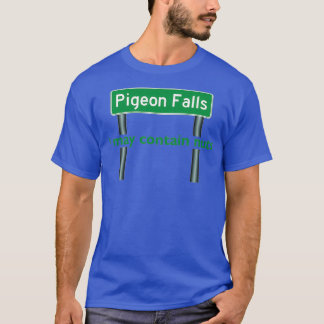 T-shirt Pigeon Falls peut contenir des noix
