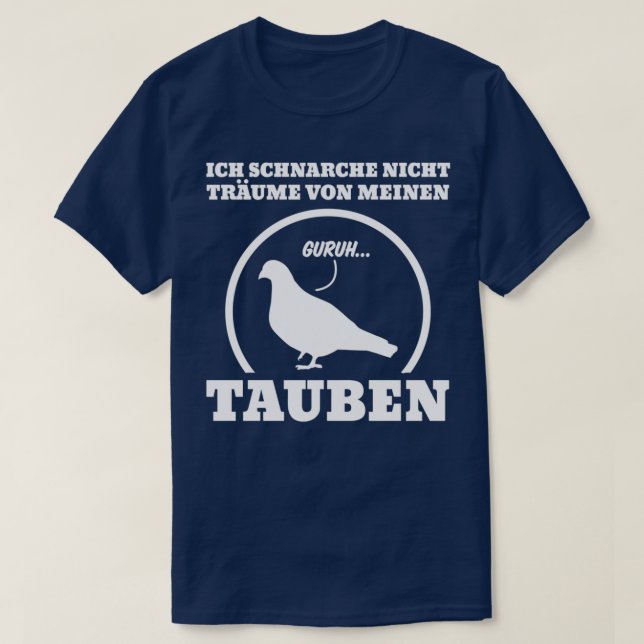 T-shirt Pigeon Fancier Carrier Pigeon Breeder 5 (Design devant)