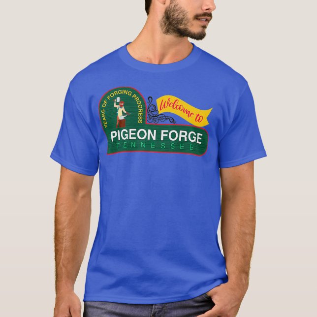 T-shirt Pigeon Forge Tennessee Great Smoky Mountains (Devant)