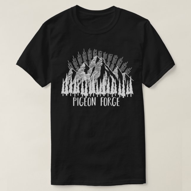 T-shirt Pigeon Forge Tennessee TN State Parks Mountains an (Design devant)