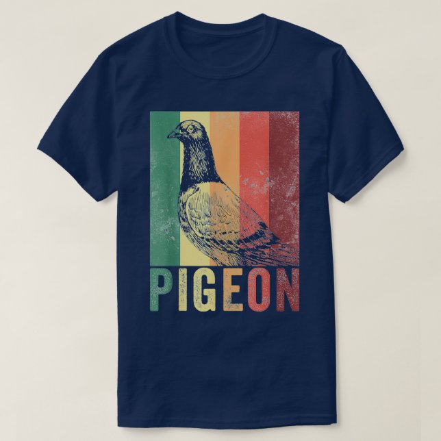 T-shirt Pigeon Gift Bird Breeder Racing Lover 2 (Design devant)