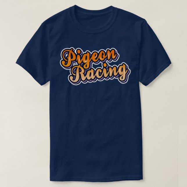 T-shirt Pigeon Racing 7 (Design devant)