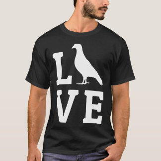 T-shirt Pigeon Racing Auteur Fancier Élevage Funny