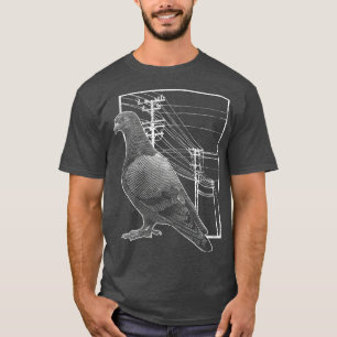 T-shirt Pigeon Racing Cadeau Oiseau Amoureux des animaux P