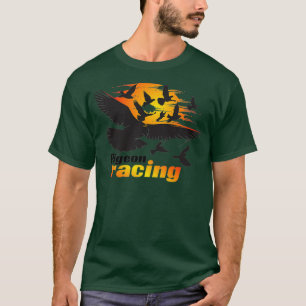 T-shirt Pigeon Racing Classic Bird Racers Cadeau Premium