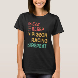 T-shirt Pigeon Racing Pigeon Fancier Bird Racing