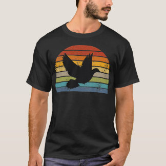 T-shirt Pigeon Retro