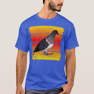 T-shirt Pigeon Retro Vintage 2
