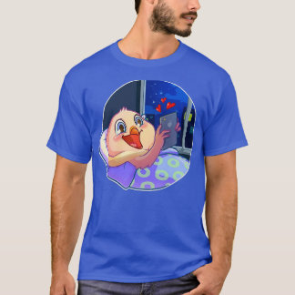 T-shirt Pigeon Sleeping