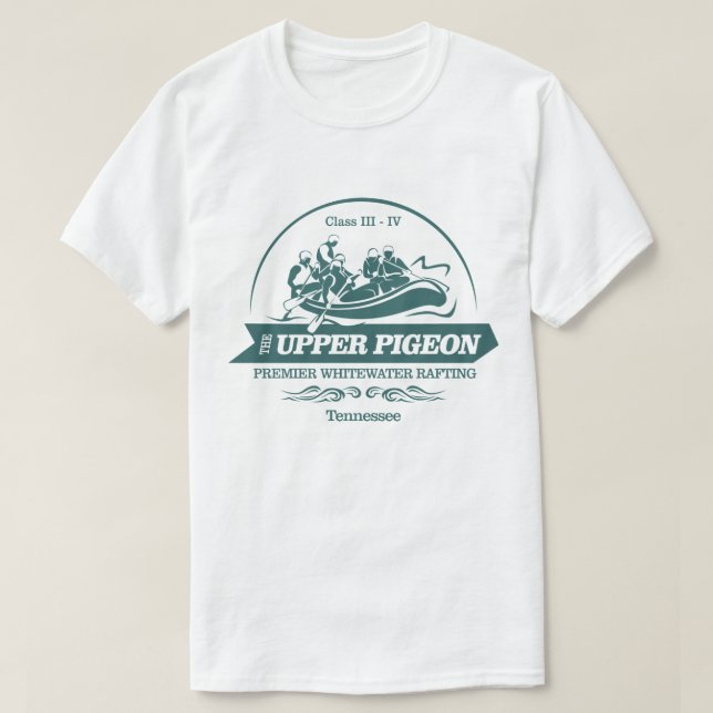 T-shirt Pigeon supérieur (rafting2) (Design devant)