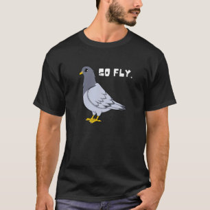 T-shirt Pigeon volant tellement Racing Pigeons à regarder 