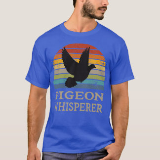 T-shirt Pigeon Whisperer Retro 3