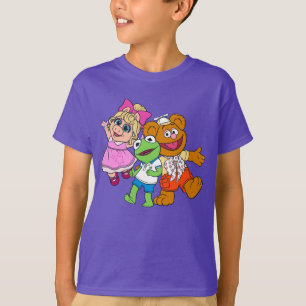 T-shirt Piggy, Kermit & Fozzie