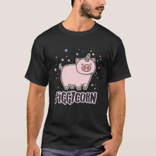 T-shirt Piggycorn = Cochon de licorne, Animal drôle