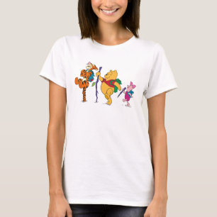 T-shirt Piglet, Tigger et Winnie le Randonnée de l'Oeil